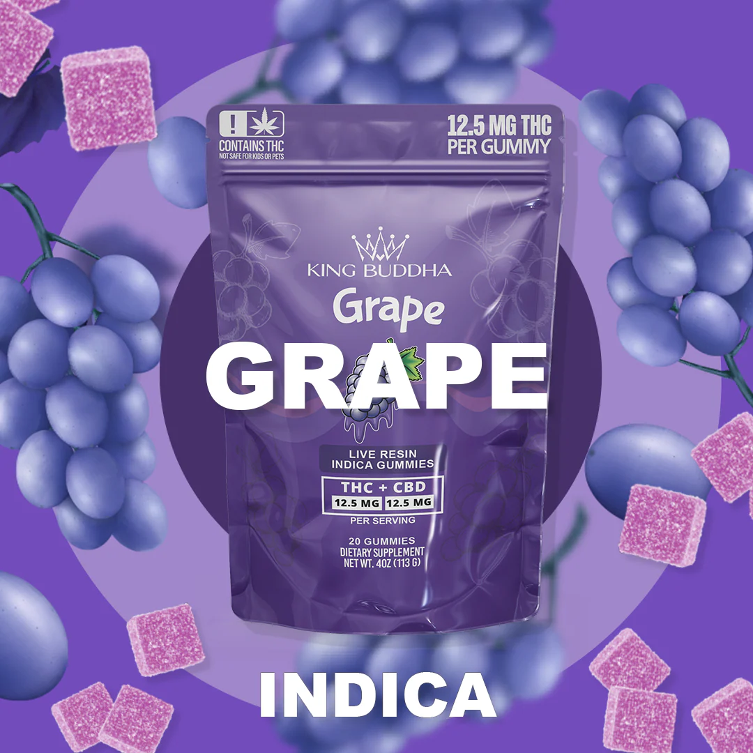 Grape Delta 9 THC CBD Gummies Grape Delta 9 THC CBD Gummies