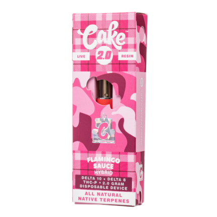 THC Vape Pen Australia Cake Flamingo Sauce 2000mg THC Vape